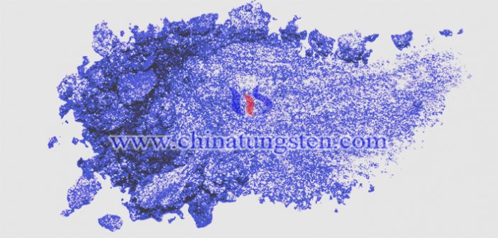 隔熱紙用深藍(lán)色納米氧化鎢圖片