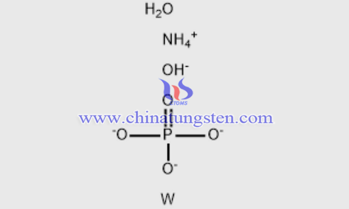 磷鎢酸銨結構圖