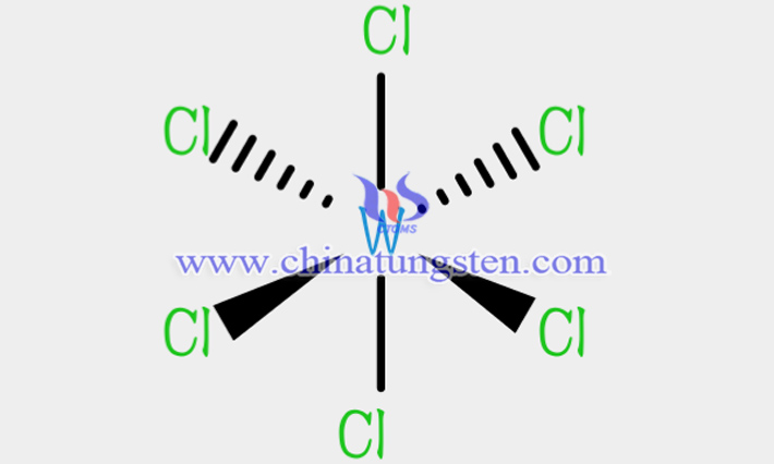六氯化鎢結(jié)構(gòu)圖