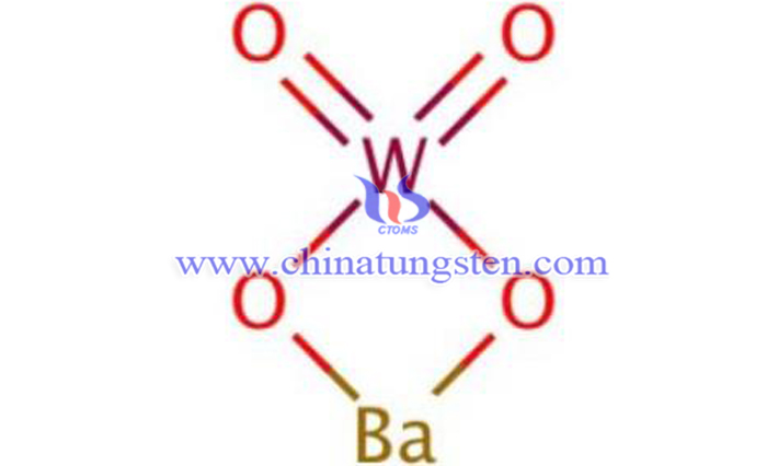 鎢酸鋇結(jié)構(gòu)圖