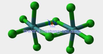 五氯化鎢結構圖