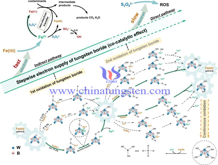 硼化鎢用于Fenton氧化過程（圖源：環(huán)境工程與科學(xué)）