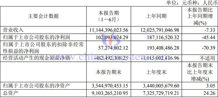 廣晟有色2023年上半年業(yè)績(jī)報(bào)告