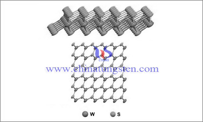 二硫化鎢結(jié)構(gòu)圖片