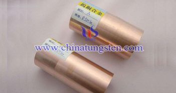 tungsten copper rod picture