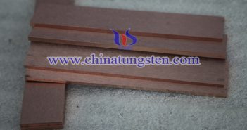 tungsten copper bar picture