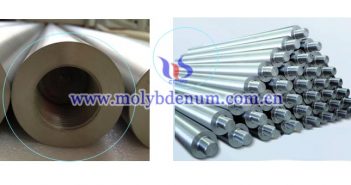 glass melting furnace used molybdenum electrode image