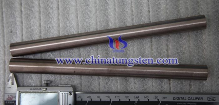 tungsten copper rod picture