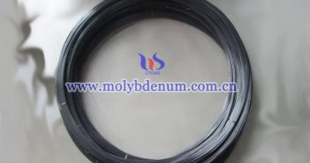 black molybdenum wire image