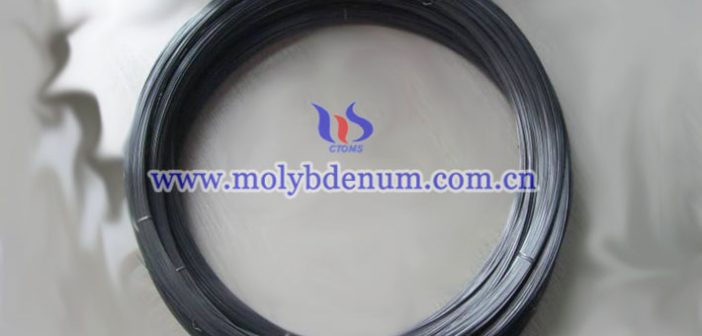 black molybdenum wire image