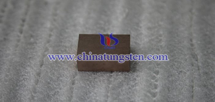 tungsten copper block picture