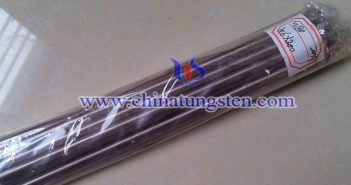 tungsten copper rod picture