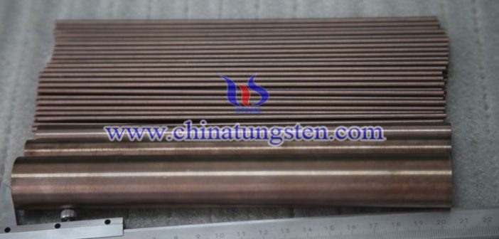 tungsten copper rod picture