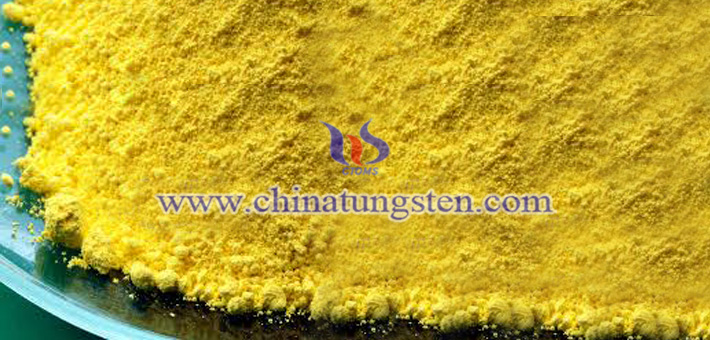 coarse yellow tungsten oxide Chinatungsten picture