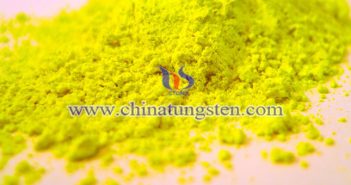 high density yellow tungsten oxide Chinatungsten picture