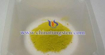 large grain size yellow tungsten oxide Chinatungsten picture