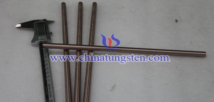 tungsten copper rod picture