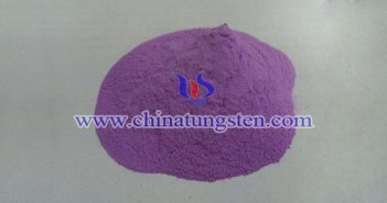 ultrafine violet tungsten oxide picture