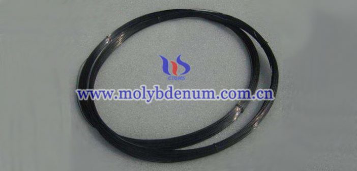 black molybdenum wire image