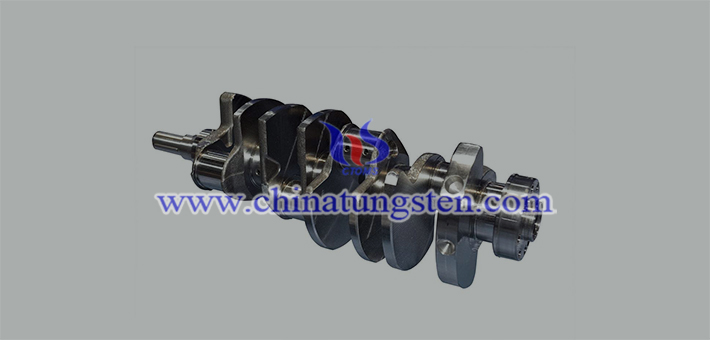 tungsten alloy crankshaft balancing picture