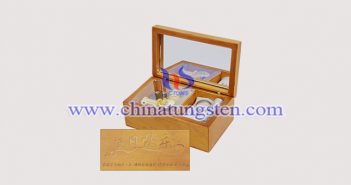 tungsten alloy fake gold jewelry box picture