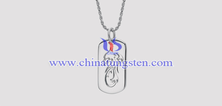 tungsten alloy pendant picture