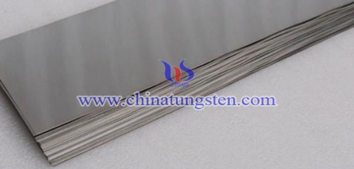 tungsten sheet Chinatungsten picture