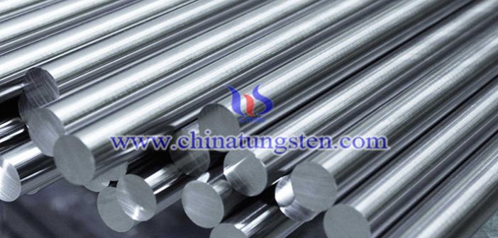 90W-6Ni-4Cu tungsten alloy rod picture