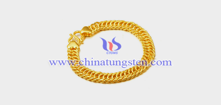 gold plated tungsten alloy gift picture