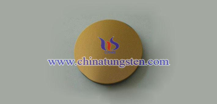 gold plated tungsten alloy plate picture