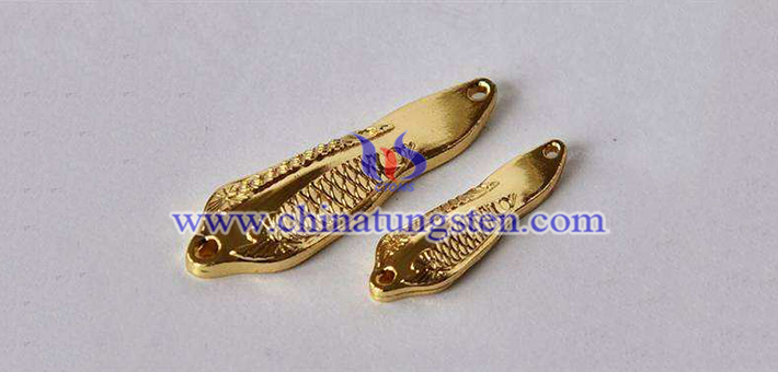 gold plated tungsten alloy product picture