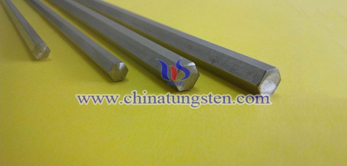 tungsten alloy hexagonal rod picture