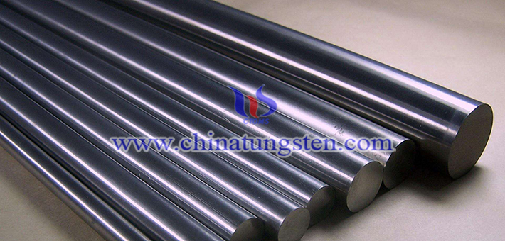 tungsten alloy polished rod picture