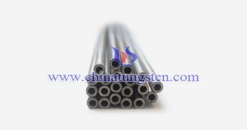 tungsten alloy single hole round bar picture