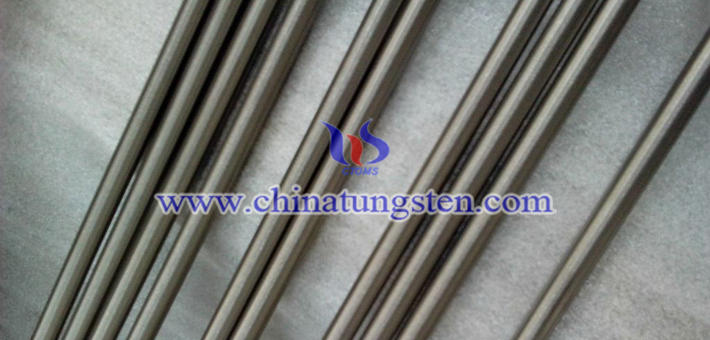 90W7.1Ni2.9Fe tungsten alloy rod picture