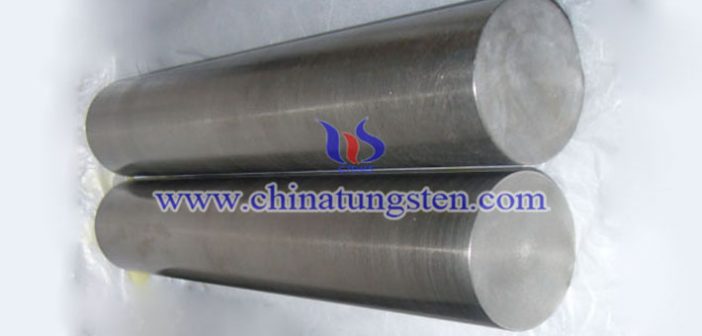 90W7.5Ni2.5Cu tungsten alloy rod picture