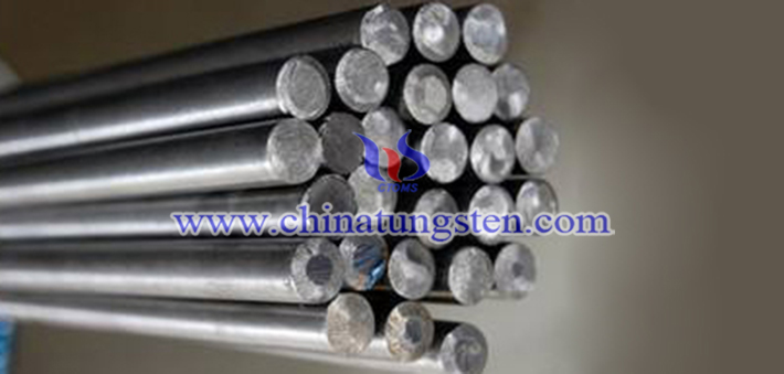 92.5W6.6Ni0.9Fe tungsten alloy rod picture