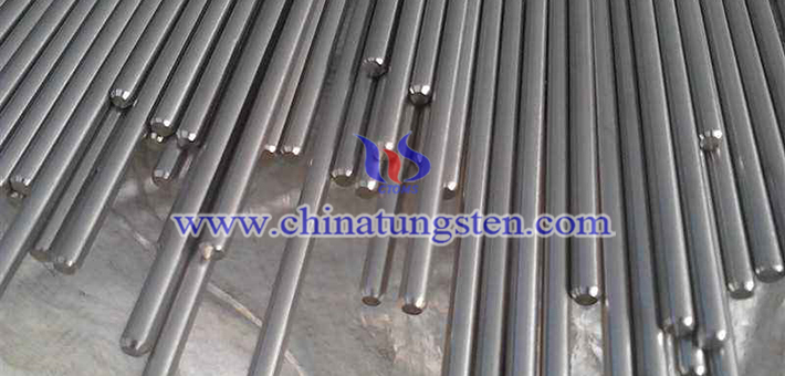 95W3.4Ni1.6Fe tungsten alloy rod picture