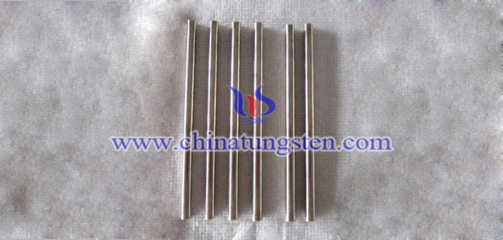 96W3Ni1Fe tungsten alloy rod picture