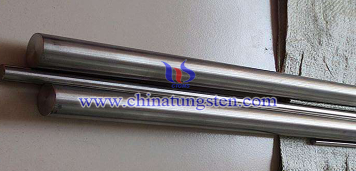 Anviloy 1350 tungsten alloy rod picture