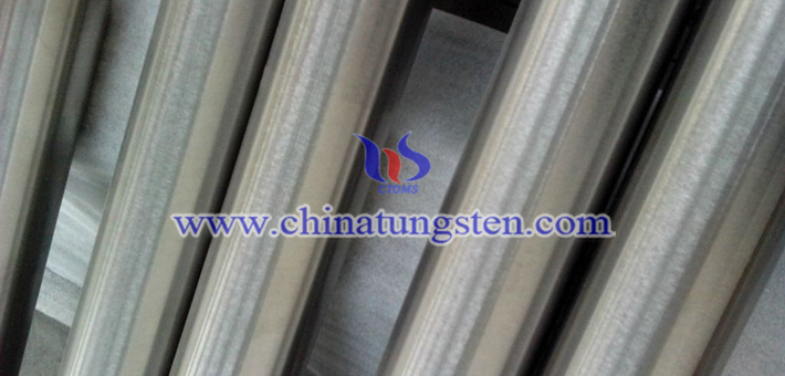 Anviloy 4100 tungsten alloy rod picture