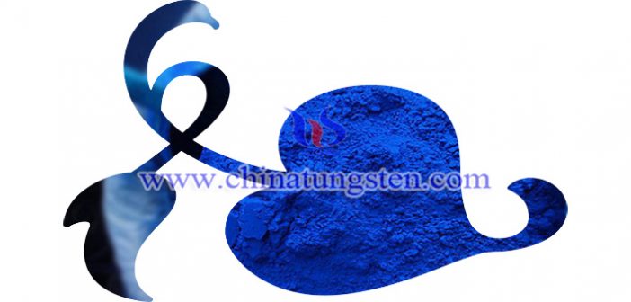 blue tungsten oxide applied for thermal insulation masterbatch image