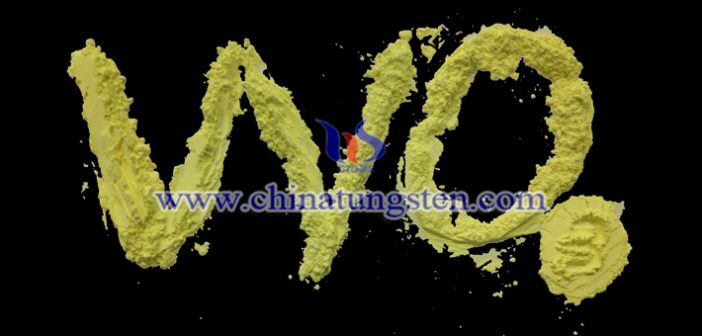 nano yellow tungsten oxide applied for heat insulating window glass image