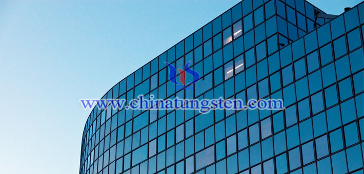 nano yellow tungsten oxide applied for thermal insulating glass picture