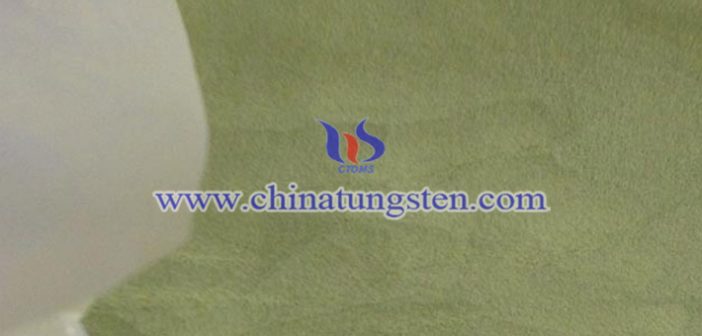 nano yellow tungsten oxide applied for thermal insulation coating image