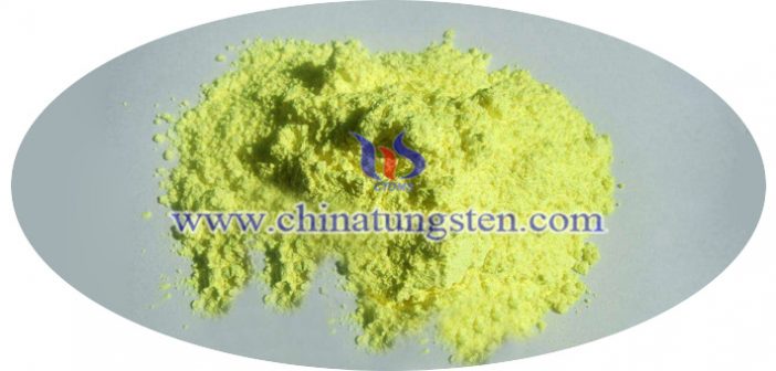 transparent thermal insulation nanopowder tungsten trioxide powder image