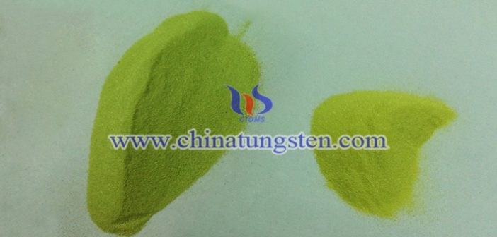 tungsten trioxide nanopowder applied for heat insulation masterbatch image