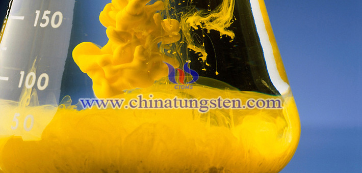 tungsten trioxide nanopowder applied for nano-ceramic dispersion solution picture