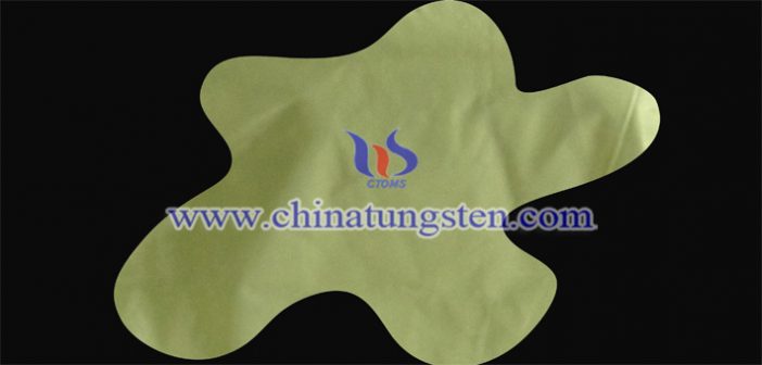 yellow tungsten oxide applied for thermal insulation master batch image