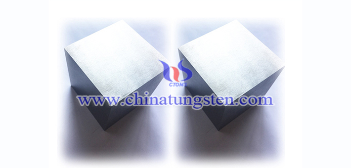 7.8x7.8x7.8mm tungsten alloy cube picture